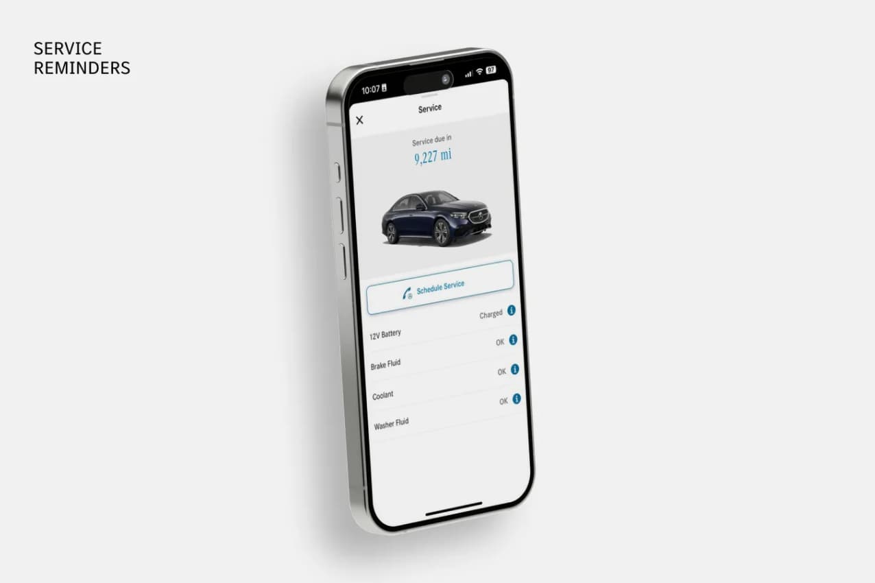 Service Scheduling and Maintenance Reminders Screen