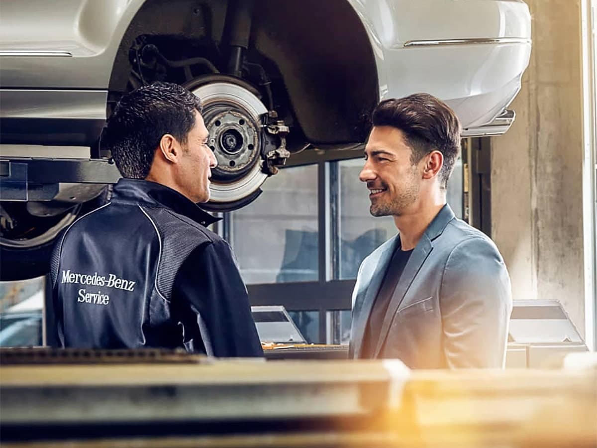 Mercedes-Benz Brake Service Image