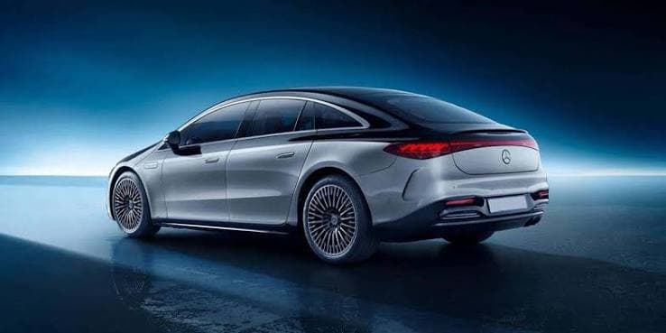 2022 Mercedes-Benz EQS exterior styling and aerodynamic design