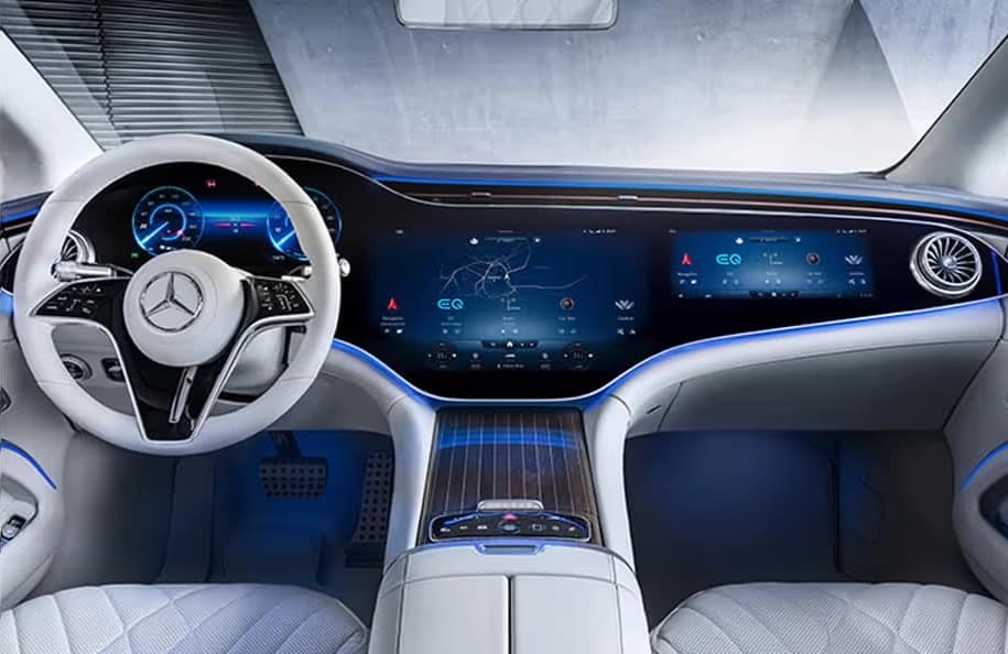 2022 Mercedes-Benz EQS interior design and craftsmanship